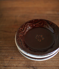 Gunji Pottery Mini Plate {Bird & Flower}