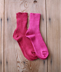 Linen Rib Socks