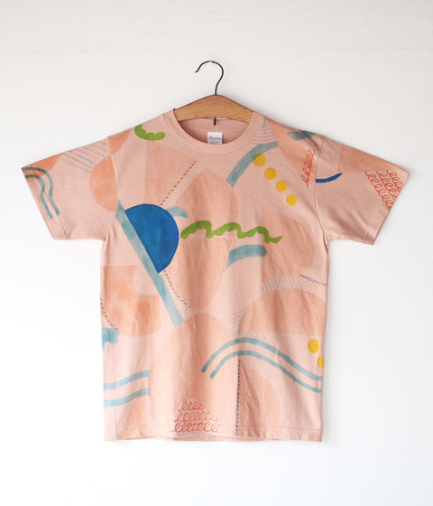 Natsuko Kozue Hand-Painted T-shirt {Smile} SOLD OUT