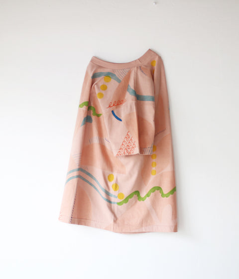 Natsuko Kozue Hand-Painted T-shirt {Smile} SOLD OUT