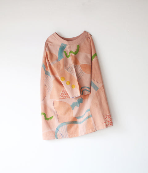 Natsuko Kozue Hand-Painted T-shirt {Smile} SOLD OUT