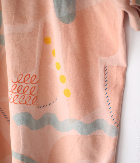Natsuko Kozue Hand-Painted T-shirt {Smile} SOLD OUT