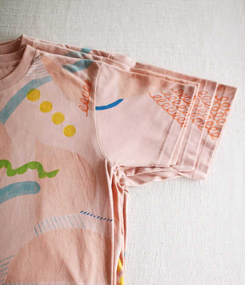 Natsuko Kozue Hand-Painted T-shirt {Smile} SOLD OUT