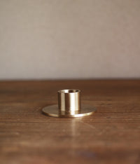 Brass Round Candle Holder