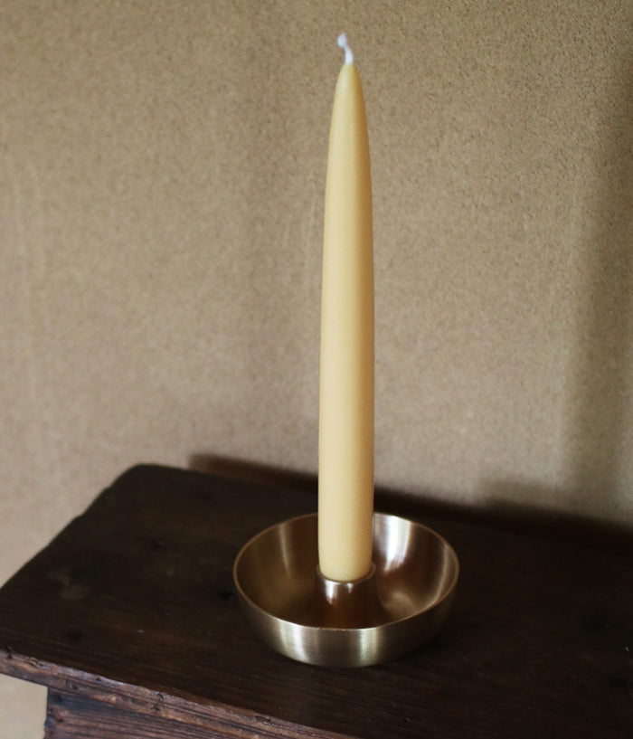 fog linen work Brass Candle Holder (bowl) UGUiSU STORE