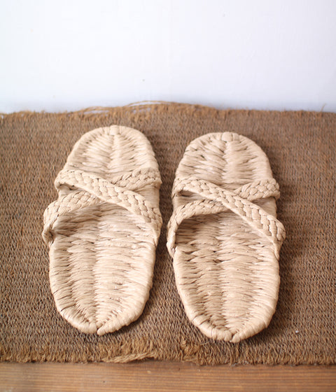 Washi Paper Sandals (Crossed Straps)