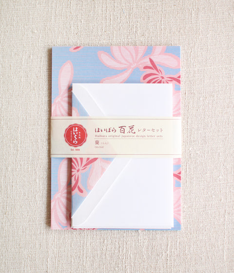 Hyakka Letter Set {Orchid}
