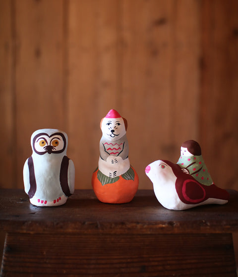 Hariko Paper Figurine {Owl}