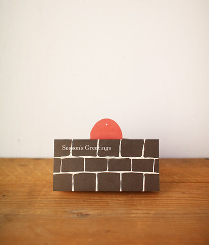 Holiday Pop-up Card {Santa Chimney}