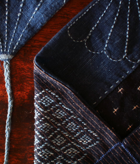 Sashiko Santoku Bag (Medium)