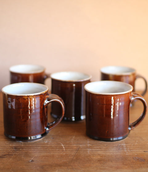 Brown Pottery Mug