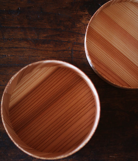 Bento Box Ajiro Pattern {Round}