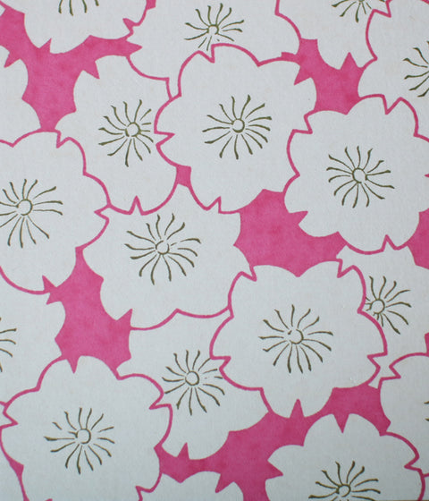 HAIBARA Chiyogami Notebook {Sakura Pink}
