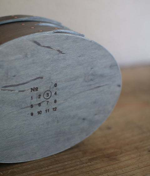 IFUJI Oval Box -Gray-
