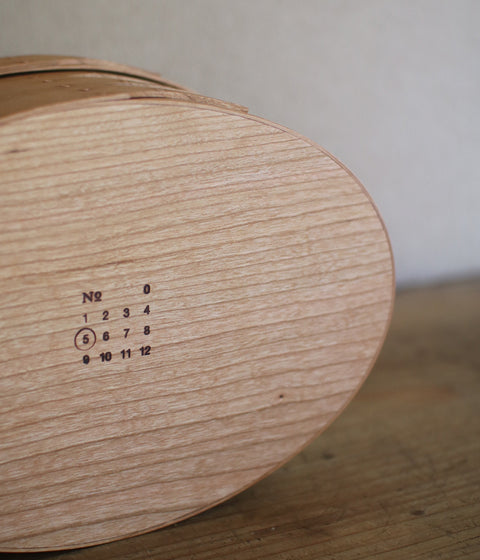 IFUJI Oval Box -Cherry- (#4,5,6,7)
