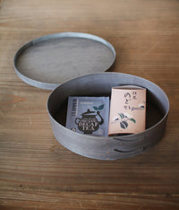 Oval Box -Gray- (size #3)