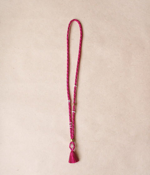 Kumihimo Silk Braided Necklace [C] - sold out
