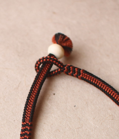 Kumihimo Silk Braided Necklace [B] - sold out