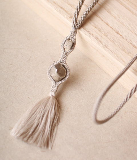 Kumihimo Silk Braided Necklace [A] - sold out