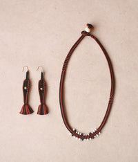 Kumihimo Silk Braided Necklace [B]