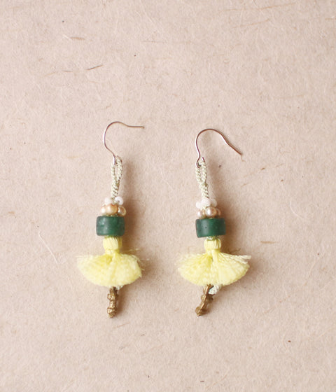 Kumihimo Silk Braided Earrings [F] - sold out -