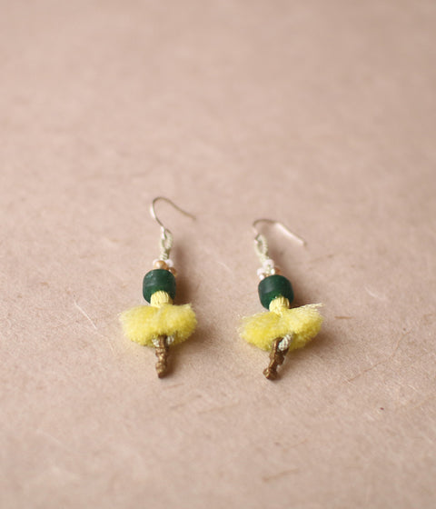 Kumihimo Silk Braided Earrings [F] - sold out -