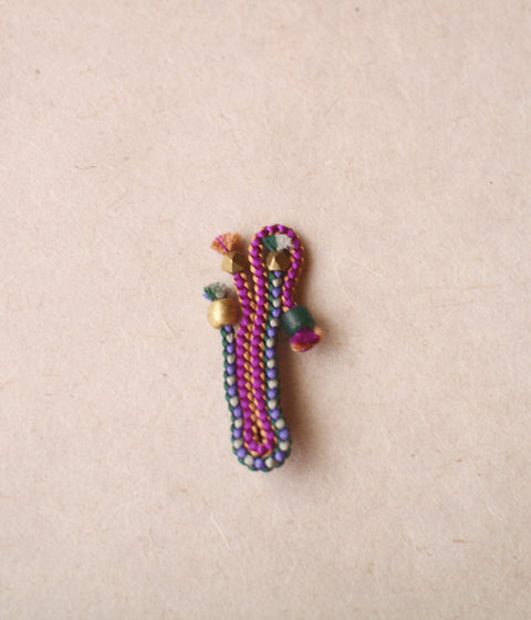Kumihimo Brooch [D]