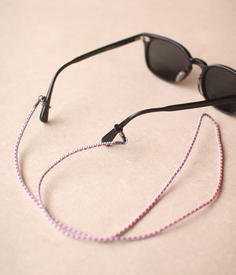 Kumihimo Silk-Braided Eyewear Straps {Thin} 4F-K
