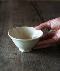 Kohiki White Pottery Bowl