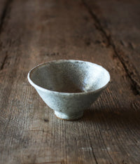 Namako Glaze Grey Pottery Bowl