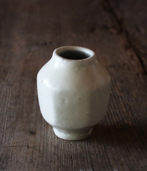 Mentori Kohiki Small White Vase