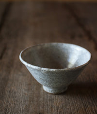 Namako Glaze Grey Pottery Bowl