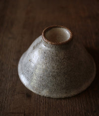 Namako Glaze Grey Pottery Bowl