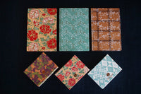 HAIBARA Chiyogami Notebook {Florets and Arabesque}