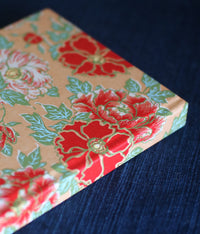 HAIBARA Chiyogami Notebook {Peony}