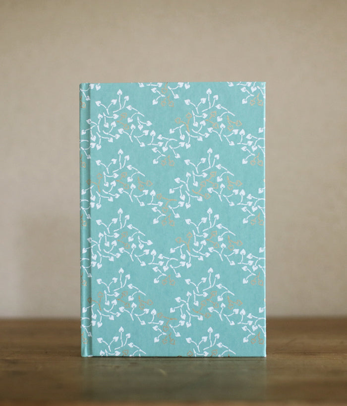 HAIBARA Chiyogami Notebook {Futaba-Aoi}