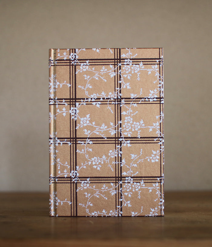 HAIBARA Chiyogami Notebook {Florets and Arabesque}