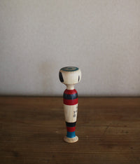 Stripe Kokeshi Doll {Small}