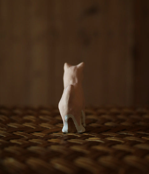 Yabase Clay Doll {Akita Dog}
