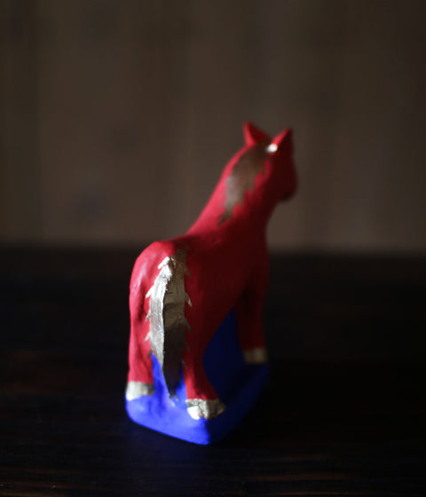 Yabase Clay Doll {Horse} Red