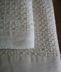 Organic Cotton & Linen Waffle Towel