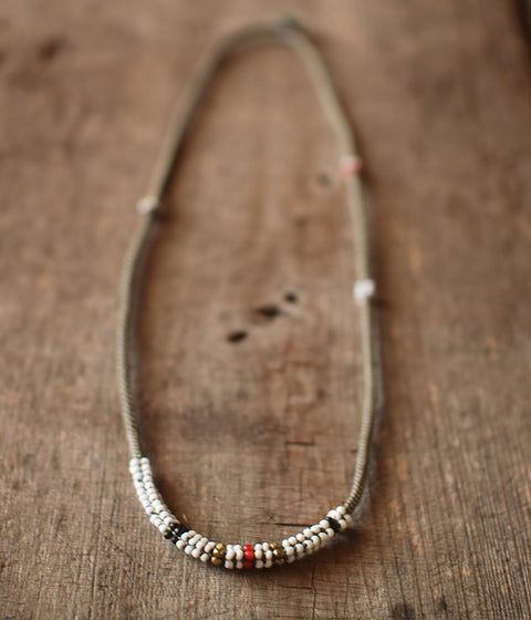Kumihimo Silk Braided Necklace [D] - sold out