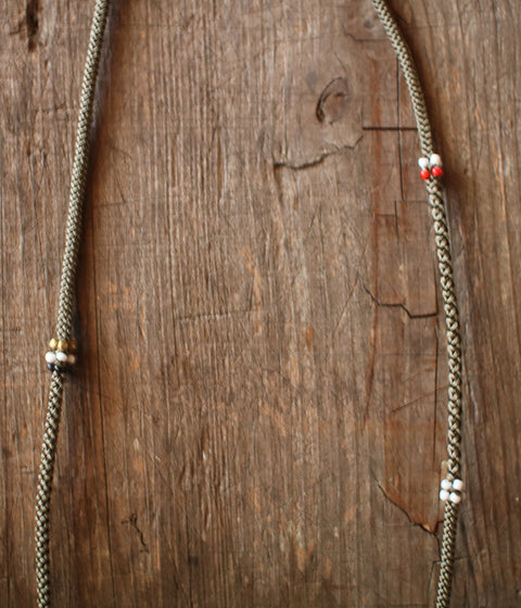Kumihimo Silk Braided Necklace [D] - sold out