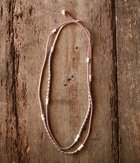 Kumihimo Silk Braided Necklace [E] - sold out