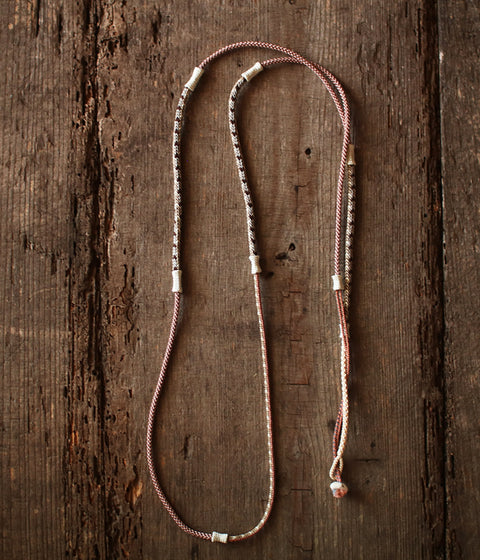 Kumihimo Silk Braided Necklace [E] - sold out
