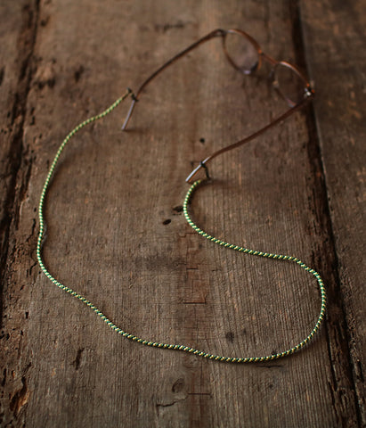 Kumihimo Silk-Braided Eyewear Straps {Thin}