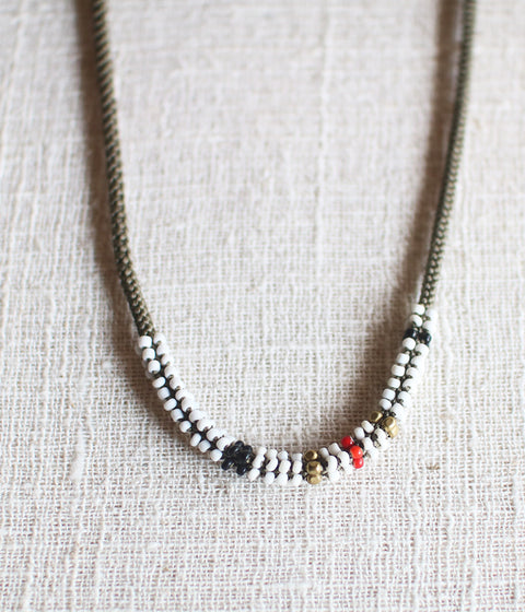 Kumihimo Silk Braided Necklace [D] - sold out