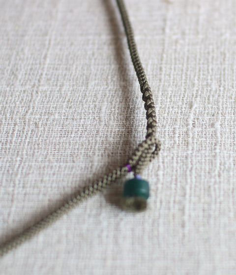 Kumihimo Silk Braided Necklace [D] - sold out