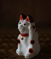 Yabase Clay Doll {Manekineko Cat Calico}