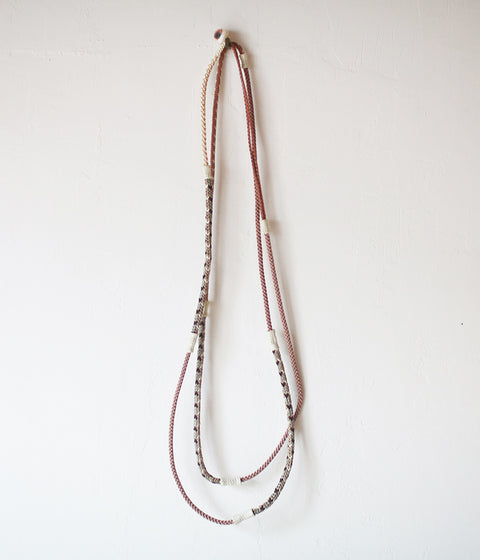 Kumihimo Silk Braided Necklace [E] - sold out